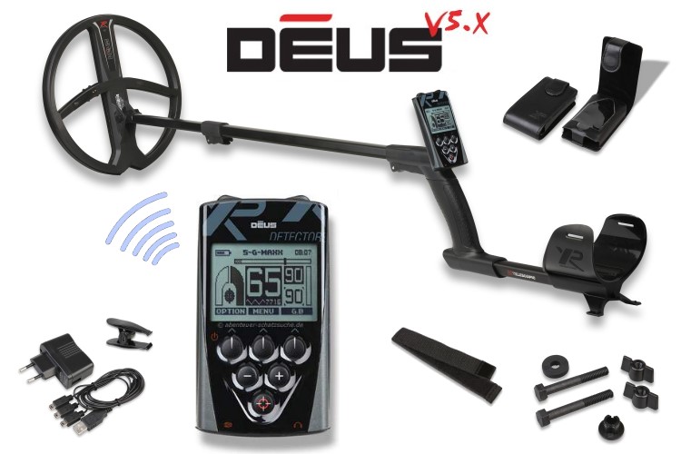 Metalldetektor XP Deus mit 28cm Spule X35