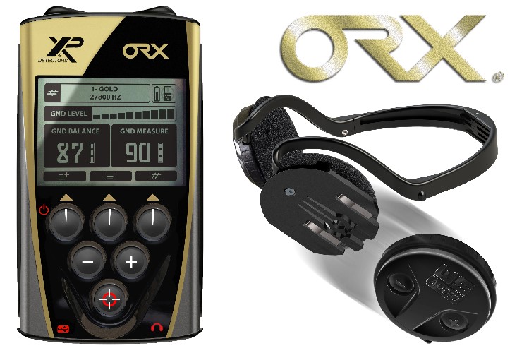 Metalldetektor XP ORX Komplettset mit Funkkopfhörer WSA und 22.5cm HF Spule & XP Rucksack als Gratiszugabe